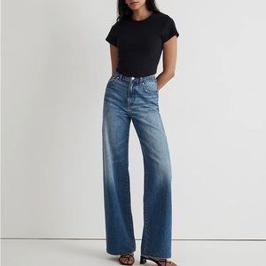 COPY - Madewell superwide leg in size 28 NWT